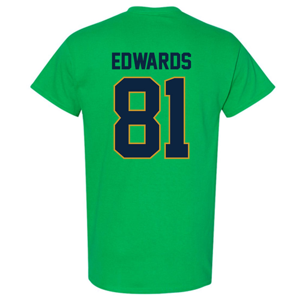 Notre Dame - NCAA Men's Ice Hockey : Beckham Edwards - Classic Shersey T-Shirt-1