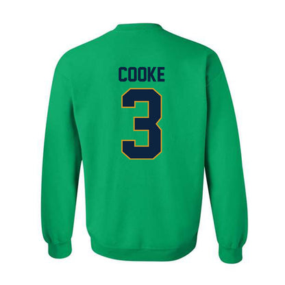 Notre Dame - NCAA Men's Lacrosse : Declan Cooke - Classic Shersey Crewneck Sweatshirt-1