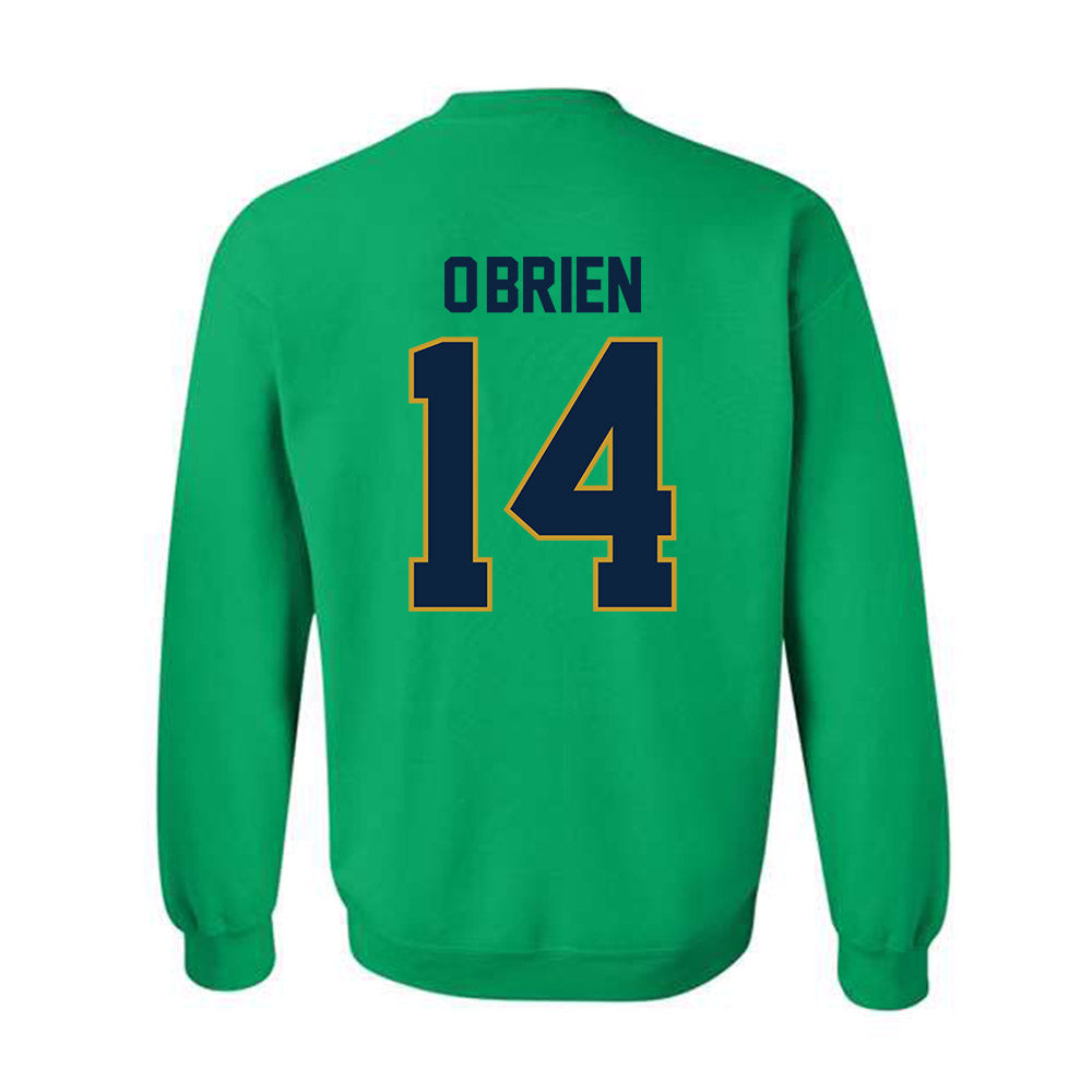 Notre Dame - NCAA Women's Lacrosse : Franny O'Brien - Classic Shersey Crewneck Sweatshirt-1