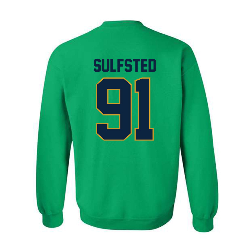 Notre Dame - NCAA Football : Gordy Sulfsted - Classic Shersey Crewneck Sweatshirt-1