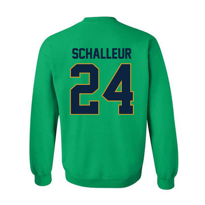 Notre Dame - NCAA Women's Lacrosse : Bailey Schalleur - Classic Shersey Crewneck Sweatshirt-1