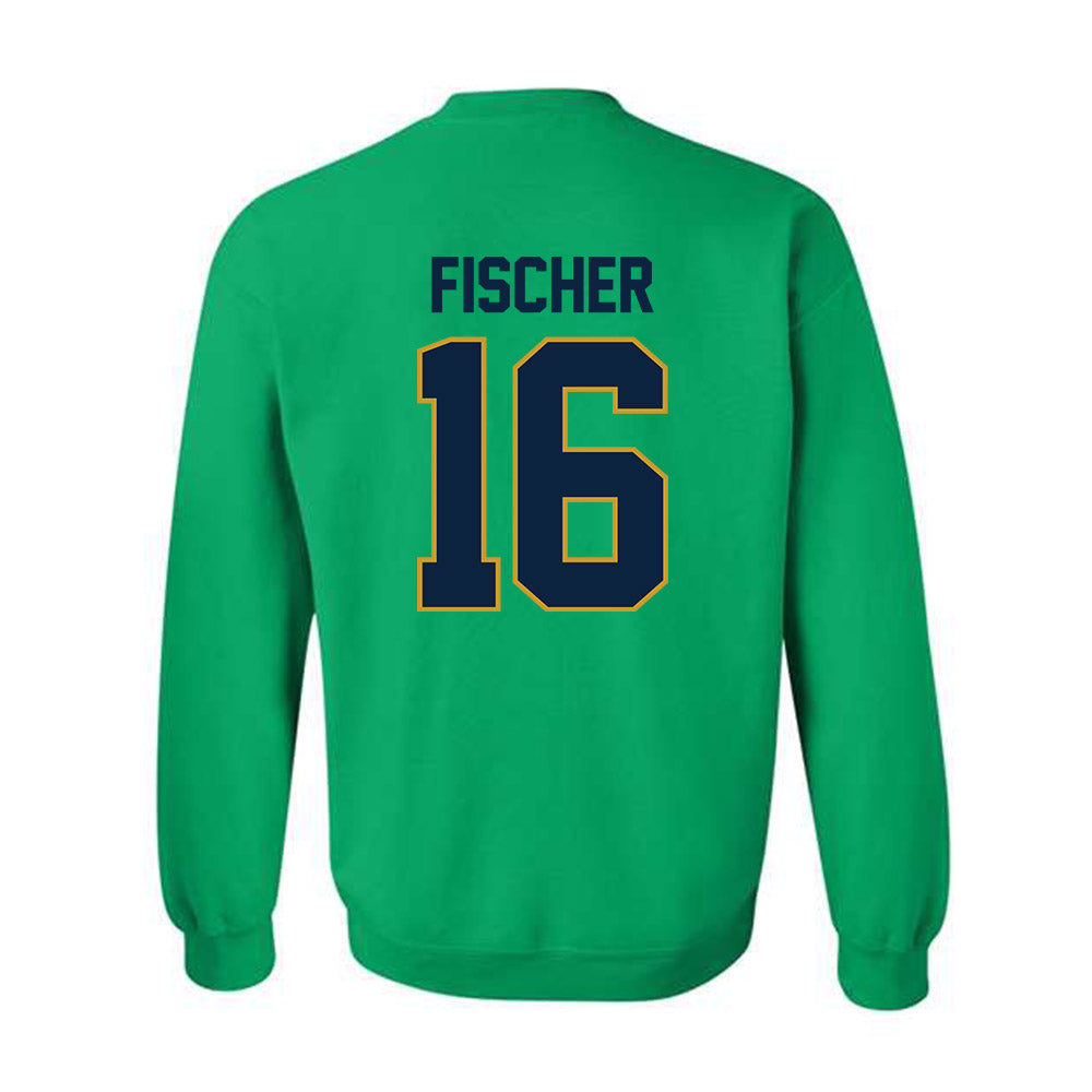 Notre Dame - NCAA Men's Ice Hockey : Paul Fischer - Classic Shersey Crewneck Sweatshirt