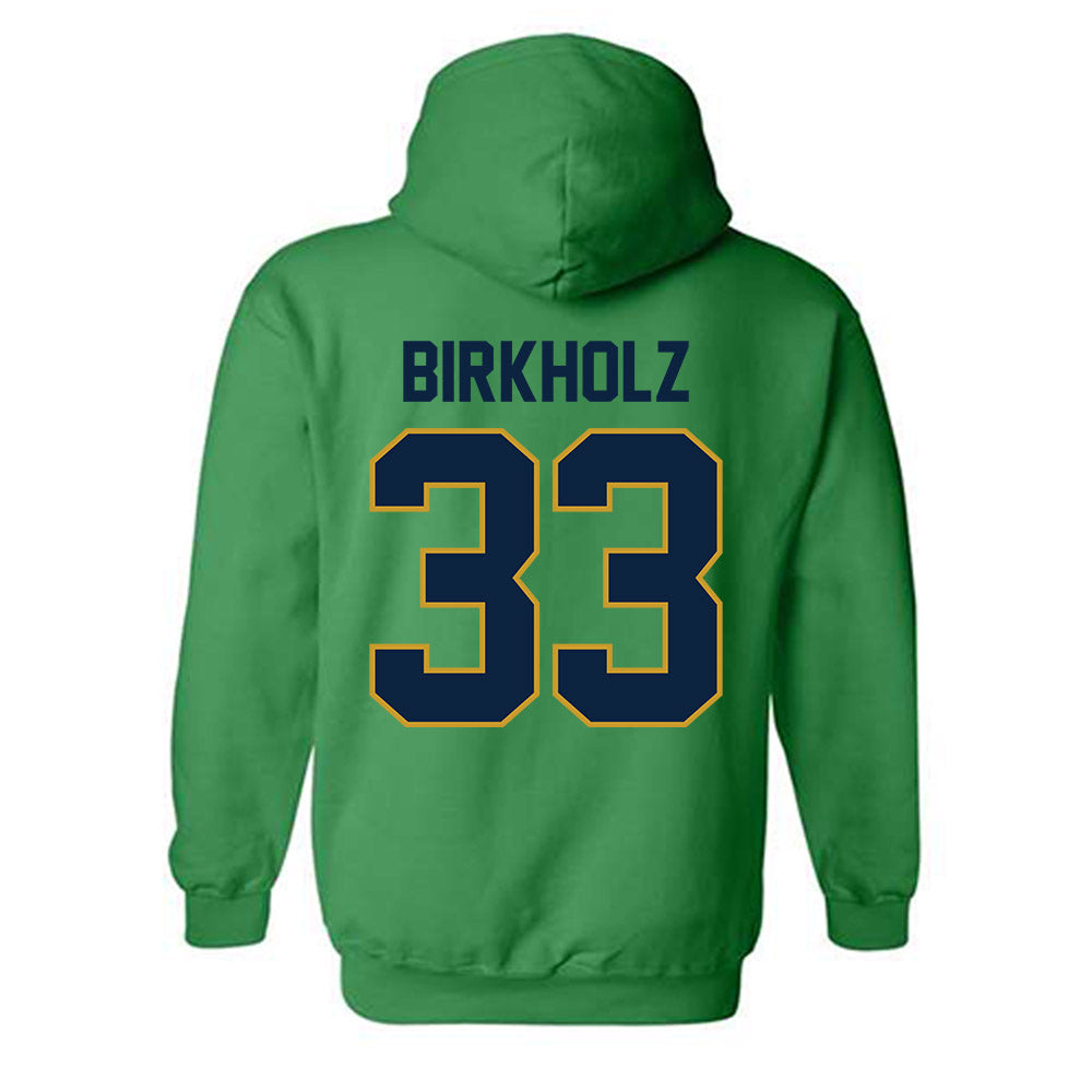 Notre Dame - NCAA Baseball : Radek Birkholz - Classic Shersey Hooded Sweatshirt
