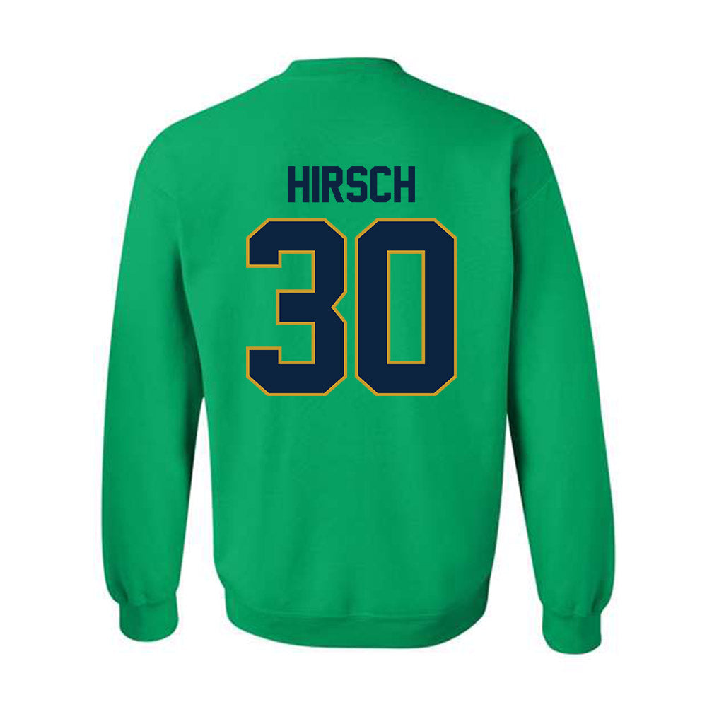Notre Dame - NCAA Baseball : Xavier Hirsch - Classic Shersey Crewneck Sweatshirt-1