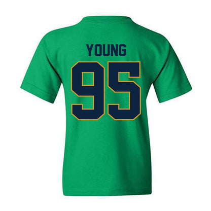 Notre Dame - NCAA Football : Bryce Young - Classic Shersey Youth T-Shirt-1