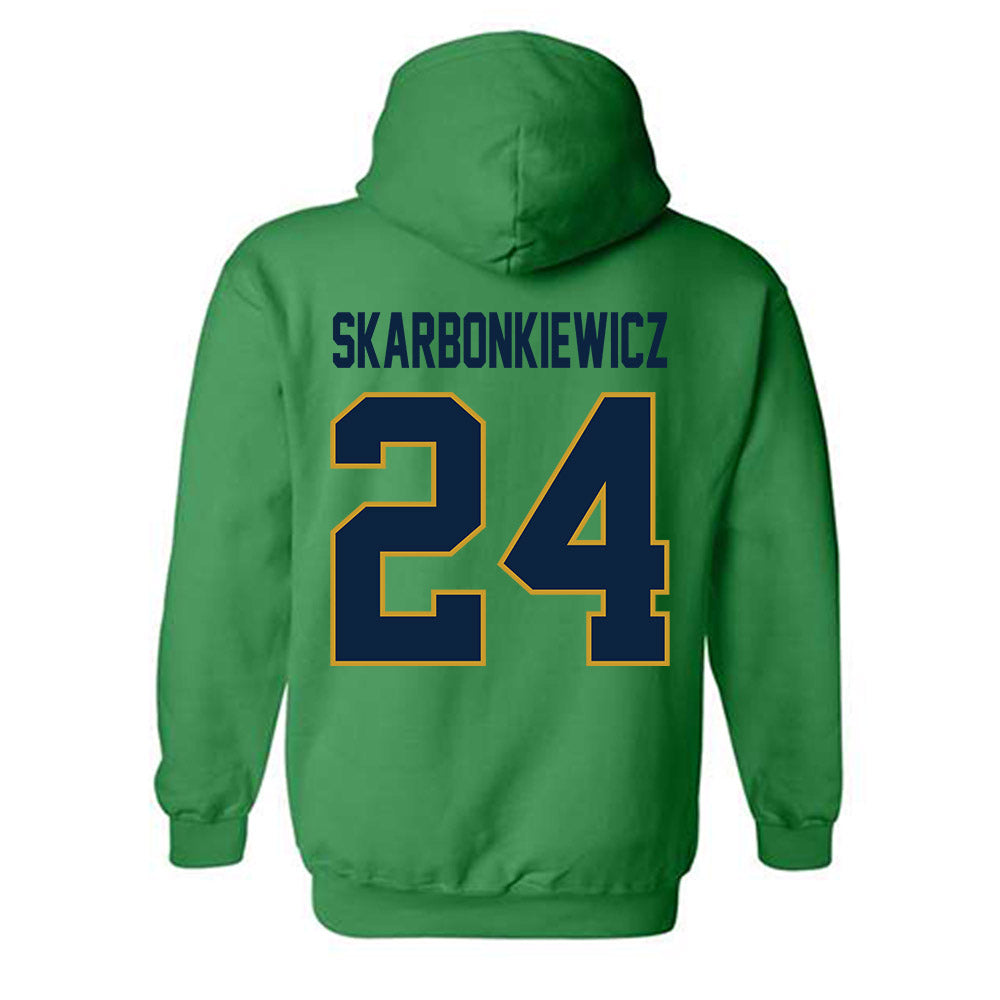 Notre Dame - NCAA Women's Fencing : Magda Skarbonkiewicz - Classic Shersey Hooded Sweatshirt