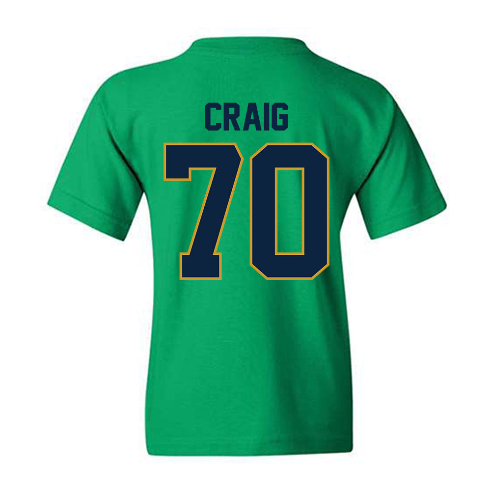 Notre Dame - NCAA Football : Ashton Craig - Classic Shersey Youth T-Shirt-1