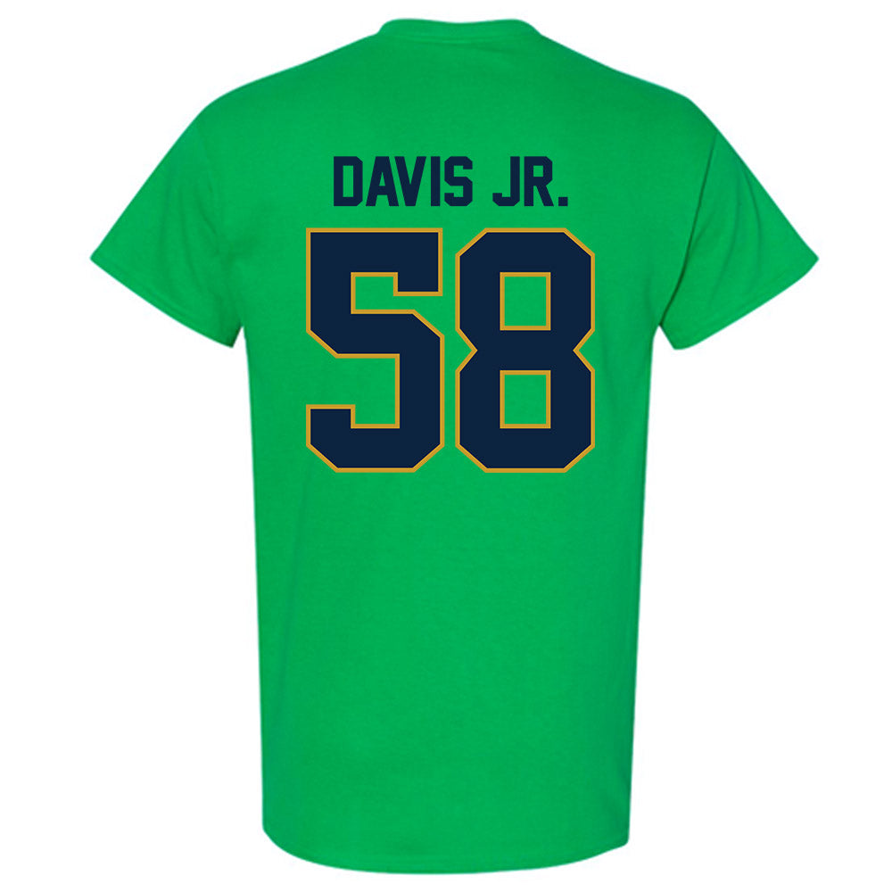 Notre Dame - NCAA Football : Thomas Davis Jr. - Classic Shersey T-Shirt-1