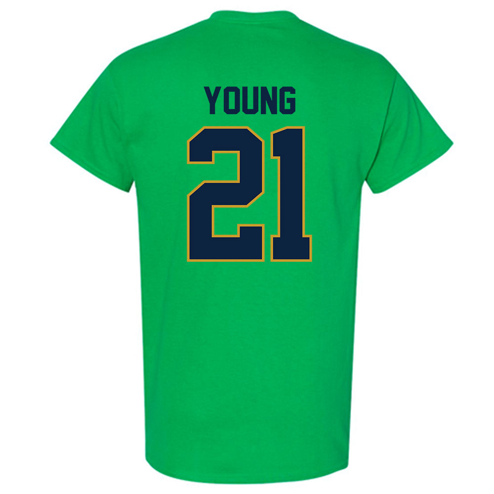 Notre Dame - NCAA Football : Kedren Young - Classic Shersey T-Shirt-1