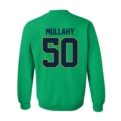 Notre Dame - NCAA Men's Lacrosse : Brendan Mullahy - Classic Shersey Crewneck Sweatshirt-1