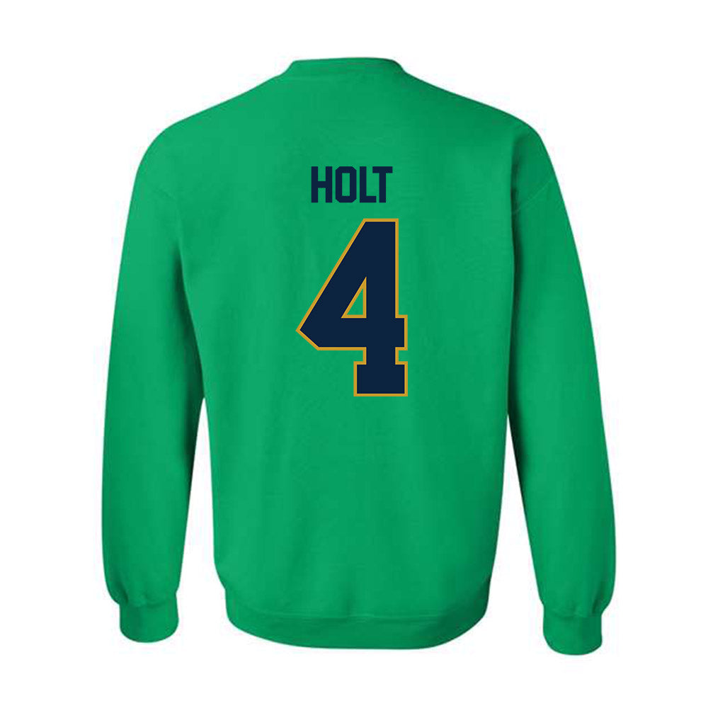 Notre Dame - NCAA Baseball : Jonathan Holt - Classic Shersey Crewneck Sweatshirt