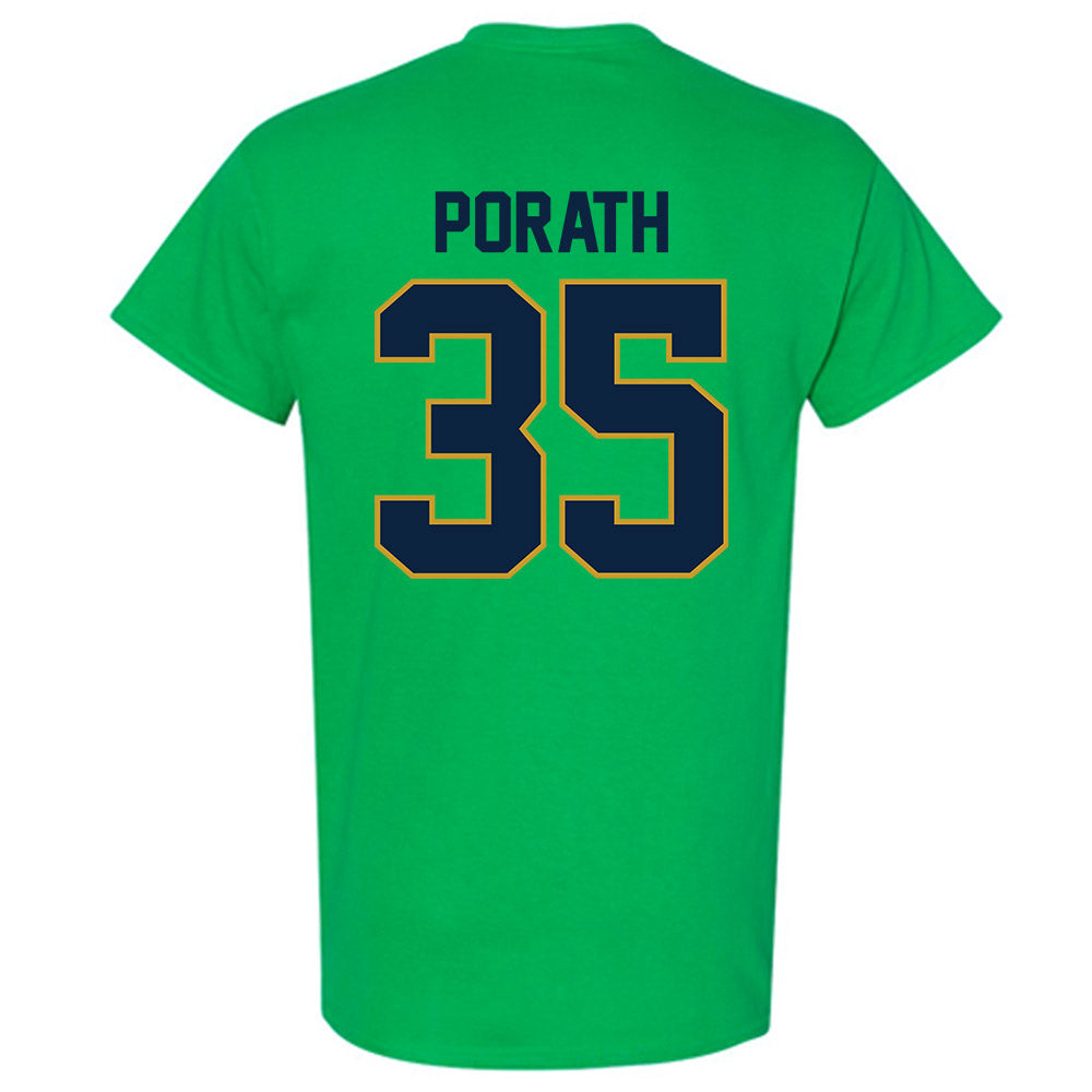 Notre Dame - NCAA Football : Spencer Porath - Classic Shersey T-Shirt-1