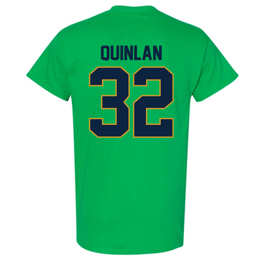 Notre Dame - NCAA Men's Ice Hockey : Patrick Quinlan - Classic Shersey T-Shirt-1