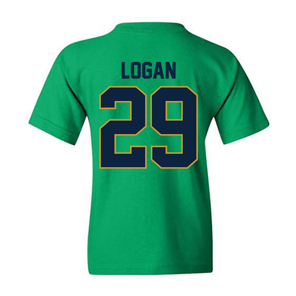 Notre Dame - NCAA Football : Brandon Logan - Classic Shersey Youth T-Shirt-1