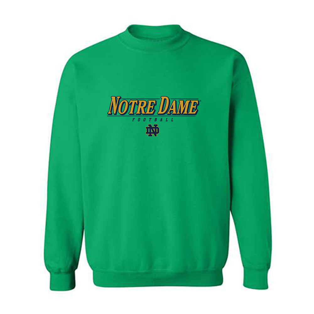 Notre Dame - NCAA Football : Bryce Young - Classic Shersey Crewneck Sweatshirt-0