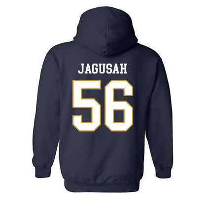 Notre Dame - NCAA Football : Charles Jagusah - Classic Fashion Shersey Hooded Sweatshirt-1