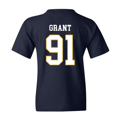 Notre Dame - NCAA Men's Lacrosse : Griffin Grant - Classic Fashion Shersey Youth T-Shirt-1