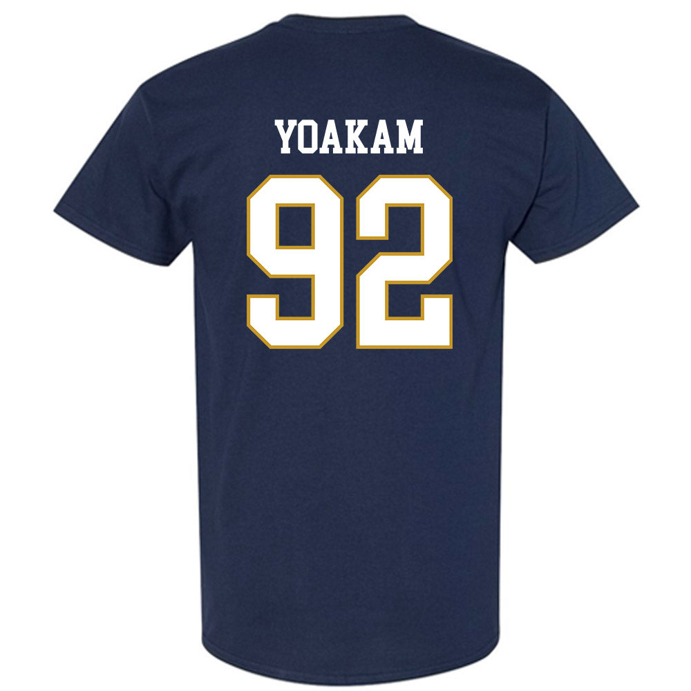 Notre Dame - NCAA Football : Zachary Yoakam - Classic Fashion Shersey T-Shirt-1