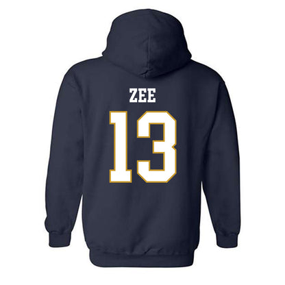 Notre Dame - NCAA Baseball : Jamie Zee - Classic Fashion Shersey Hooded Sweatshirt-1