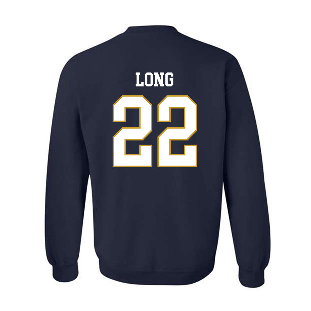 Notre Dame - NCAA Football : Ethan Long - Classic Fashion Shersey Crewneck Sweatshirt-1