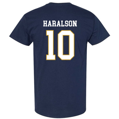 Notre Dame - NCAA Men's Basketball : Jalen Haralson - Classic Fashion Shersey T-Shirt-1