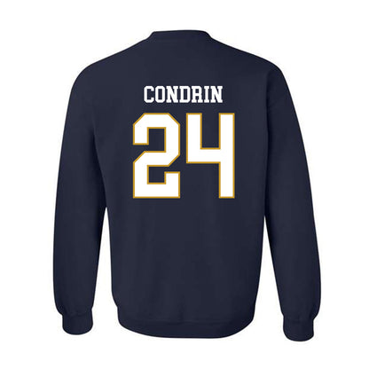 Notre Dame - NCAA Baseball : Luke Condrin - Classic Fashion Shersey Crewneck Sweatshirt-1
