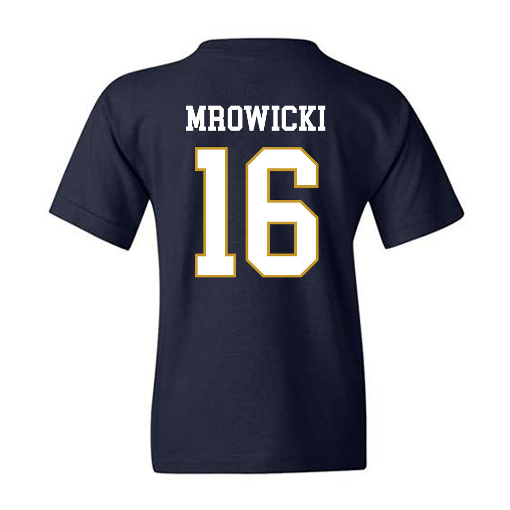 Notre Dame - NCAA Women's Soccer : Meghan Mrowicki - Classic Fashion Shersey Youth T-Shirt-1