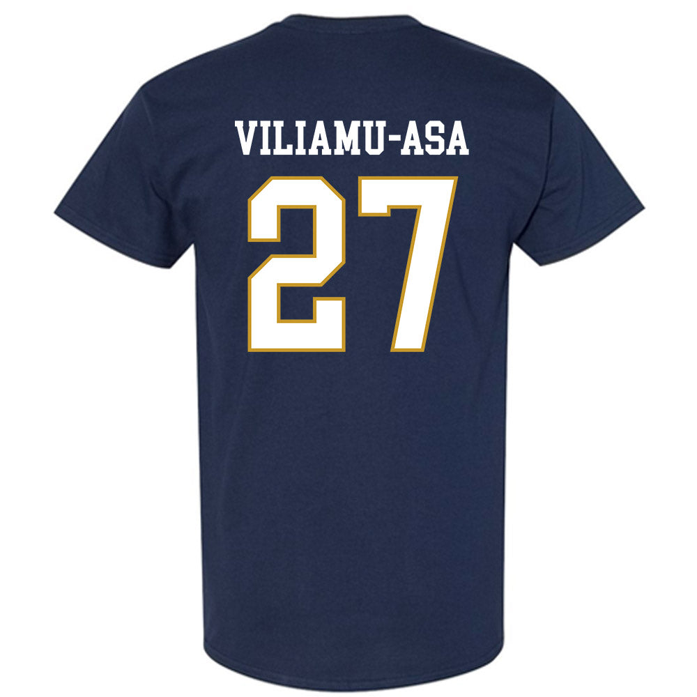 Notre Dame - NCAA Football : Kyngstonn Viliamu-Asa - Classic Fashion Shersey T-Shirt-1