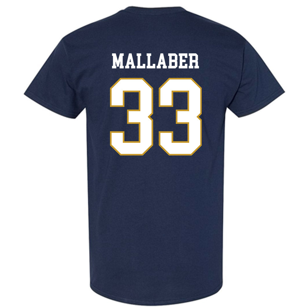 Notre Dame - NCAA Women's Lacrosse : Katie Mallaber - Classic Fashion Shersey T-Shirt-1