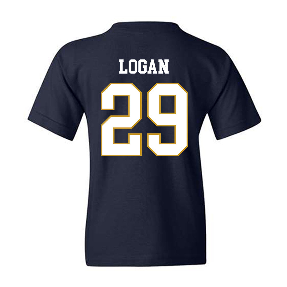 Notre Dame - NCAA Football : Brandon Logan - Classic Fashion Shersey Youth T-Shirt-1