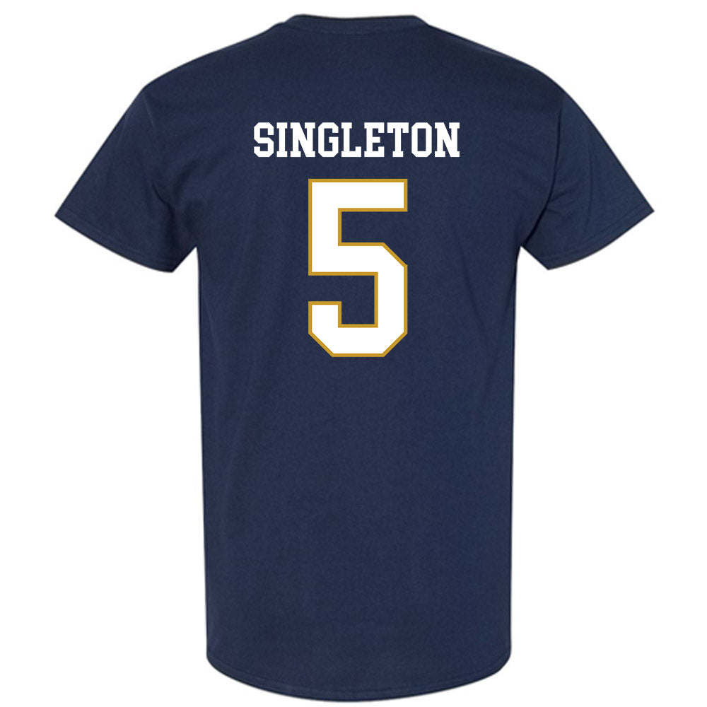 Notre Dame - NCAA Baseball : Dylan Singleton - Classic Fashion Shersey T-Shirt-1