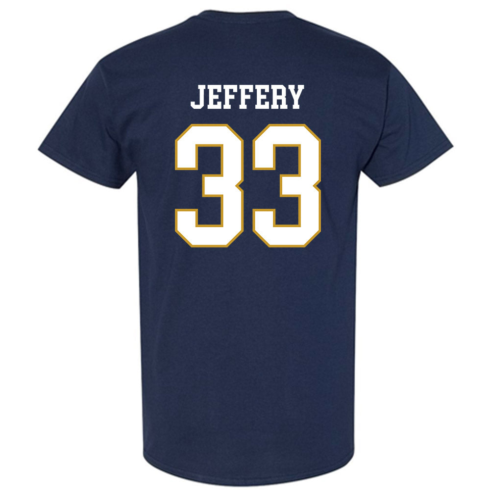 Notre Dame - NCAA Football : Matthew Jeffery - Classic Fashion Shersey T-Shirt-1