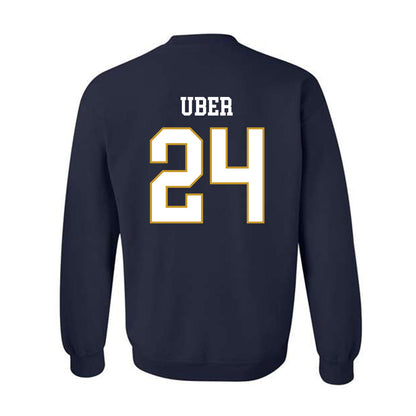 Notre Dame - NCAA Baseball : Ty Uber - Classic Fashion Shersey Crewneck Sweatshirt-1