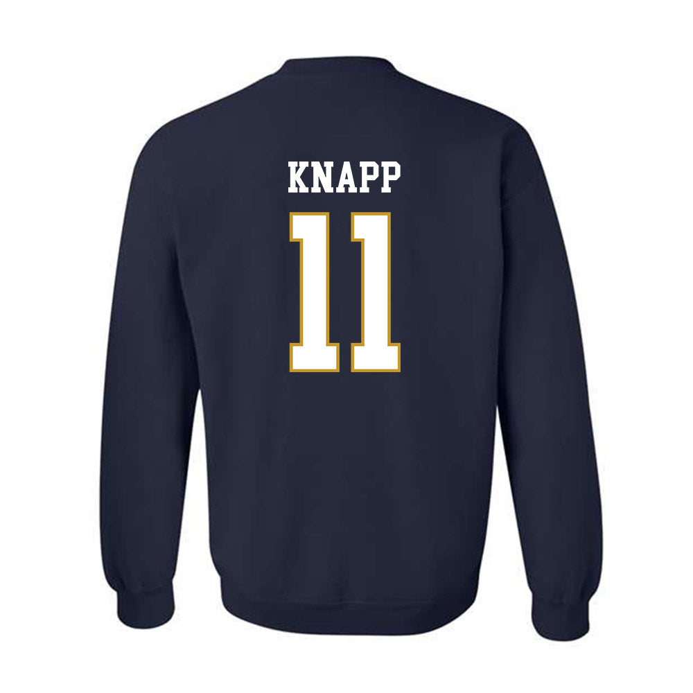 Notre Dame - NCAA Women's Soccer : Tessa Knapp - Classic Fashion Shersey Crewneck Sweatshirt-1