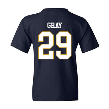 Notre Dame - NCAA Football : Christian Gray - Classic Fashion Shersey Youth T-Shirt-1