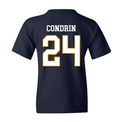 Notre Dame - NCAA Baseball : Luke Condrin - Classic Fashion Shersey Youth T-Shirt-1