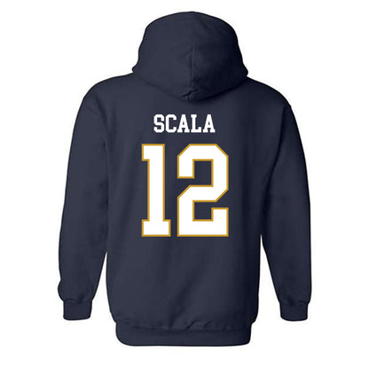 Notre Dame - NCAA Men's Soccer : Ethan Scala - Classic Fashion Shersey Hooded Sweatshirt-1