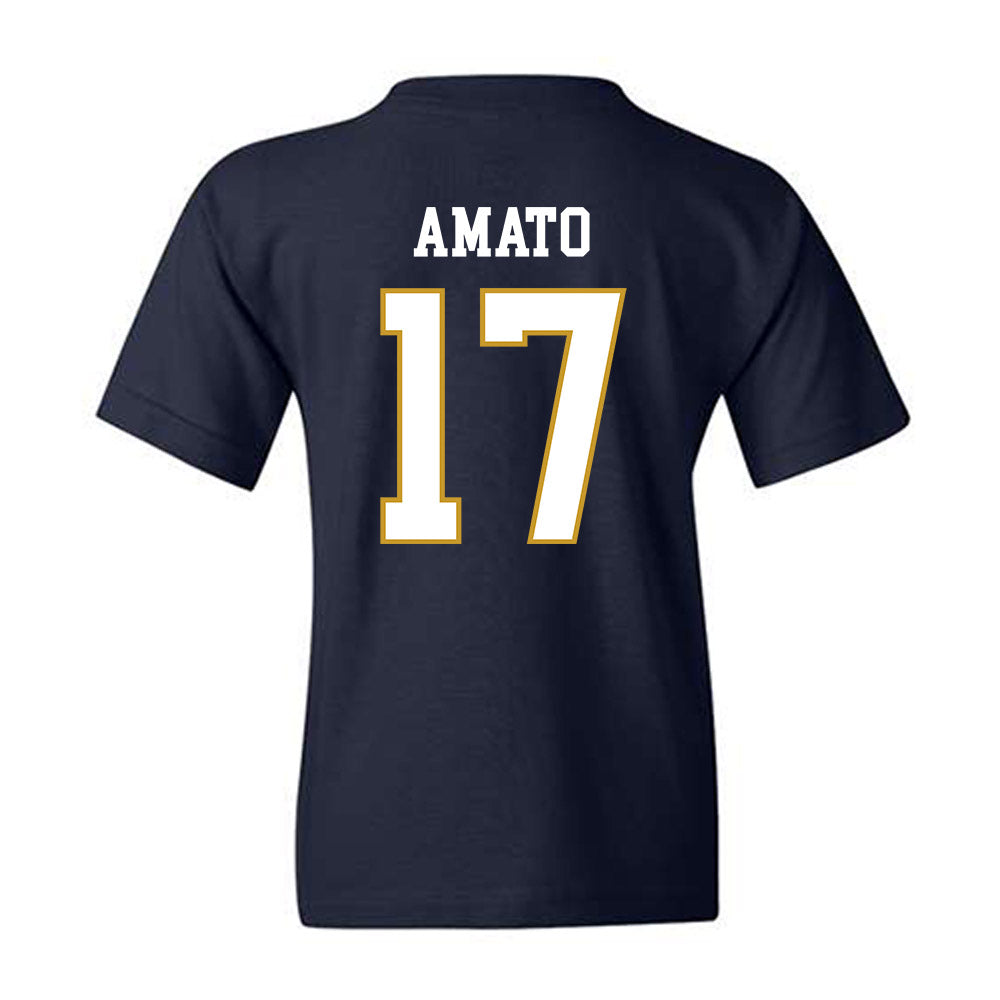 Notre Dame - NCAA Women's Lacrosse : Ellie Amato - Classic Fashion Shersey Youth T-Shirt-1