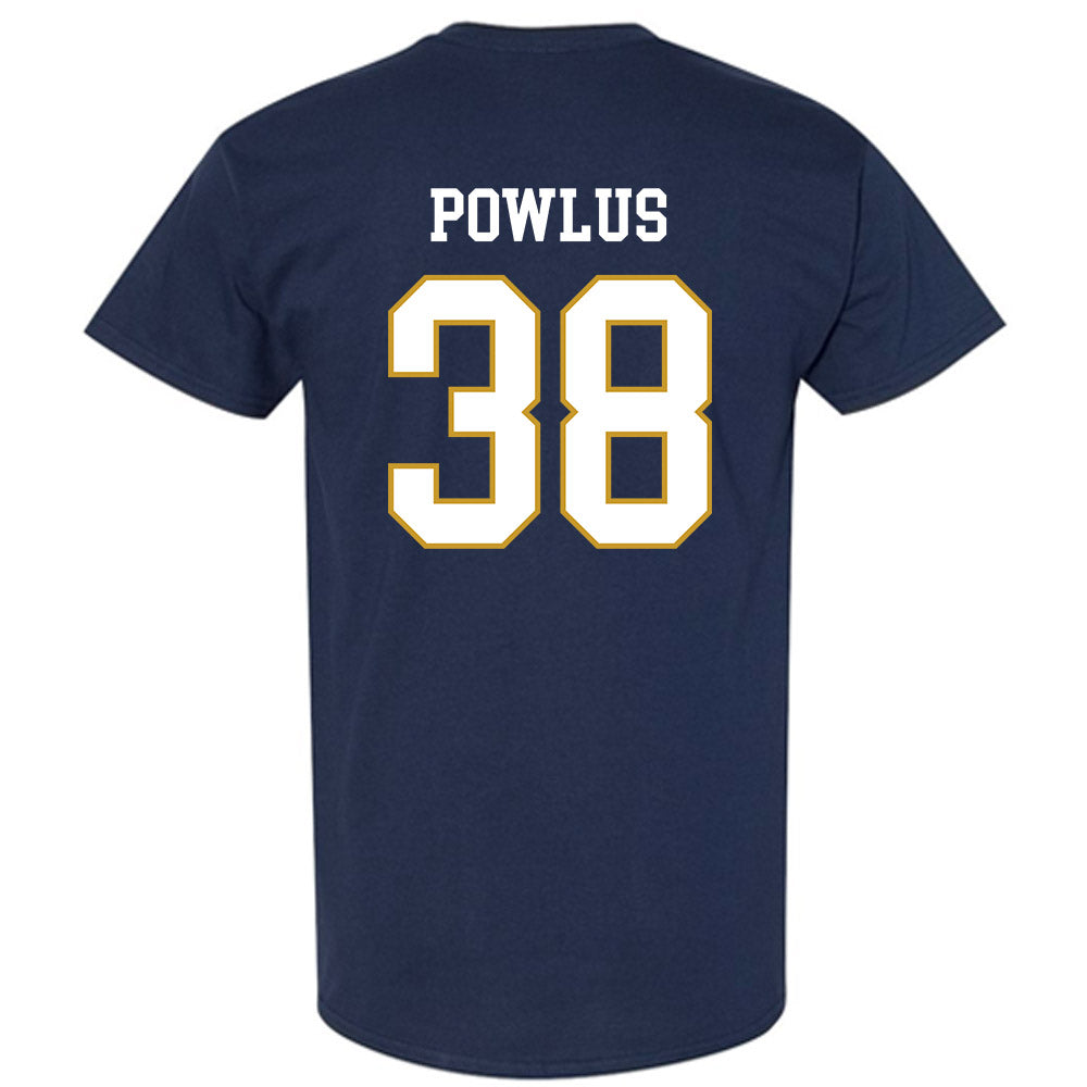 Notre Dame - NCAA Football : Tommy Powlus - Classic Fashion Shersey T-Shirt-1