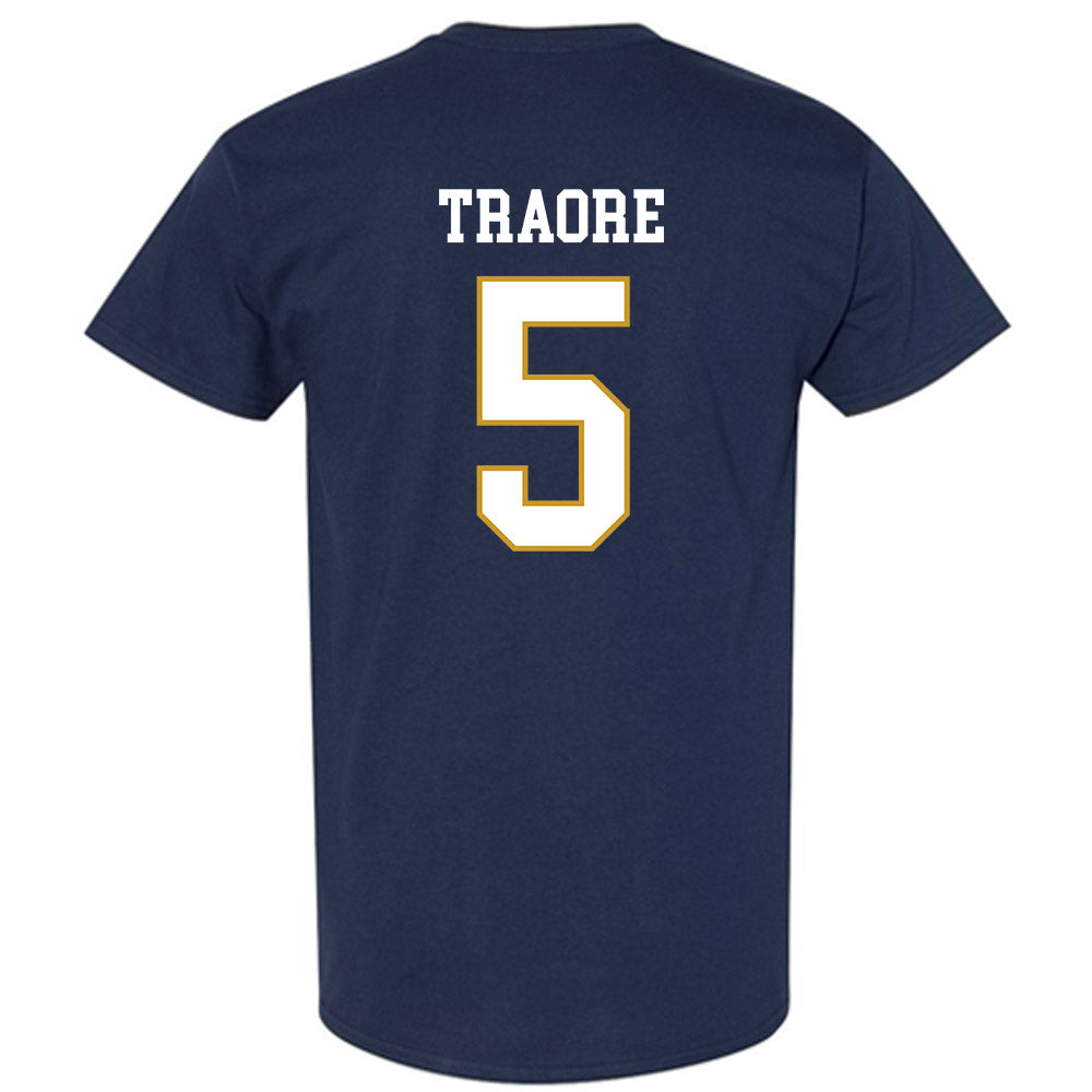 Notre Dame - NCAA Football : Boubacar Traore - Classic Fashion Shersey T-Shirt-1