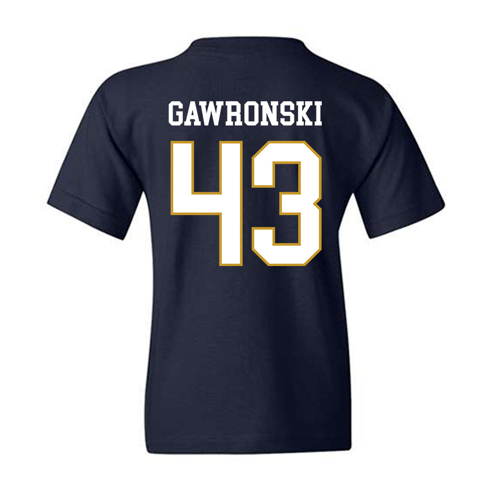 Notre Dame - NCAA Women's Lacrosse : Avery Gawronski - Classic Fashion Shersey Youth T-Shirt-1