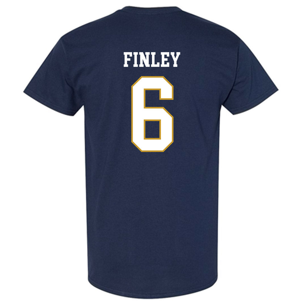 Notre Dame - NCAA Men's Lacrosse : Fisher Finley - Classic Fashion Shersey T-Shirt-1