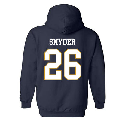 Notre Dame - NCAA Baseball : Garrett Snyder - Classic Fashion Shersey Hooded Sweatshirt-1