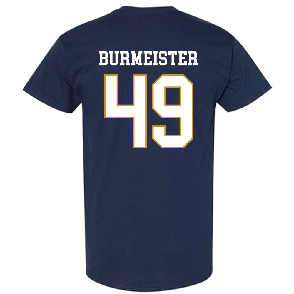 Notre Dame - NCAA Men's Lacrosse : Ben Burmeister - Classic Fashion Shersey T-Shirt-1