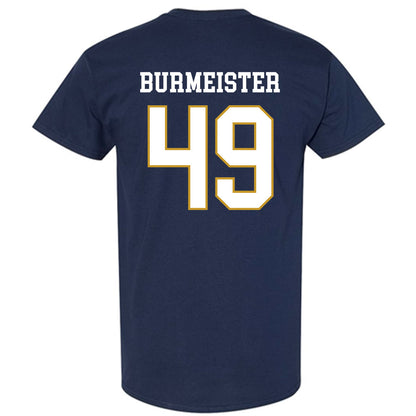Notre Dame - NCAA Men's Lacrosse : Ben Burmeister - Classic Fashion Shersey T-Shirt-1