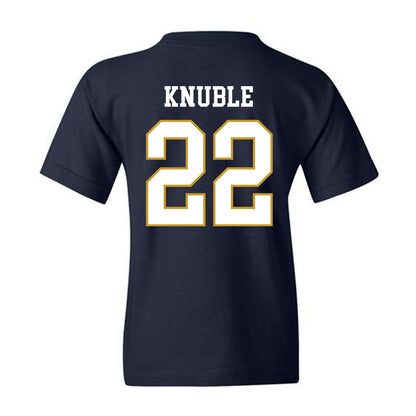 Notre Dame - NCAA Men's Ice Hockey : Cole Knuble - Classic Fashion Shersey Youth T-Shirt