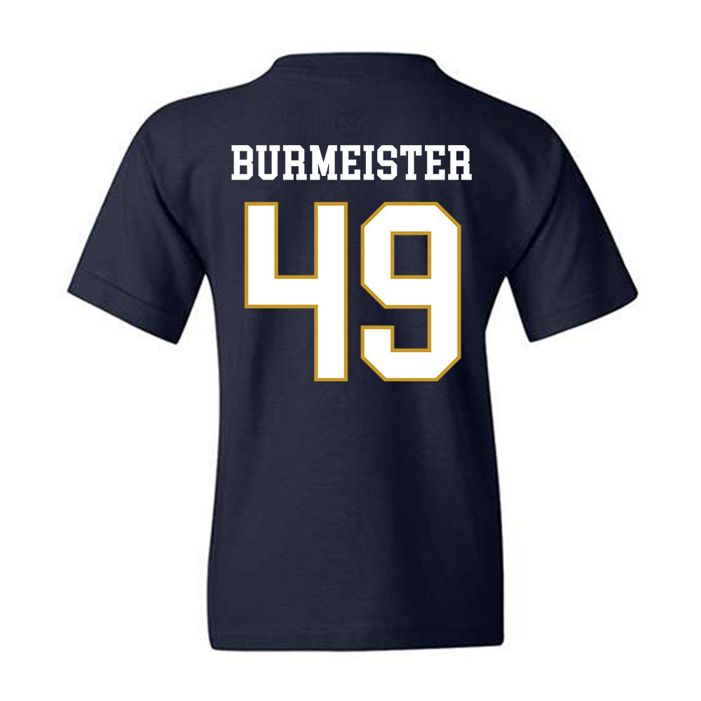 Notre Dame - NCAA Men's Lacrosse : Ben Burmeister - Classic Fashion Shersey Youth T-Shirt-1