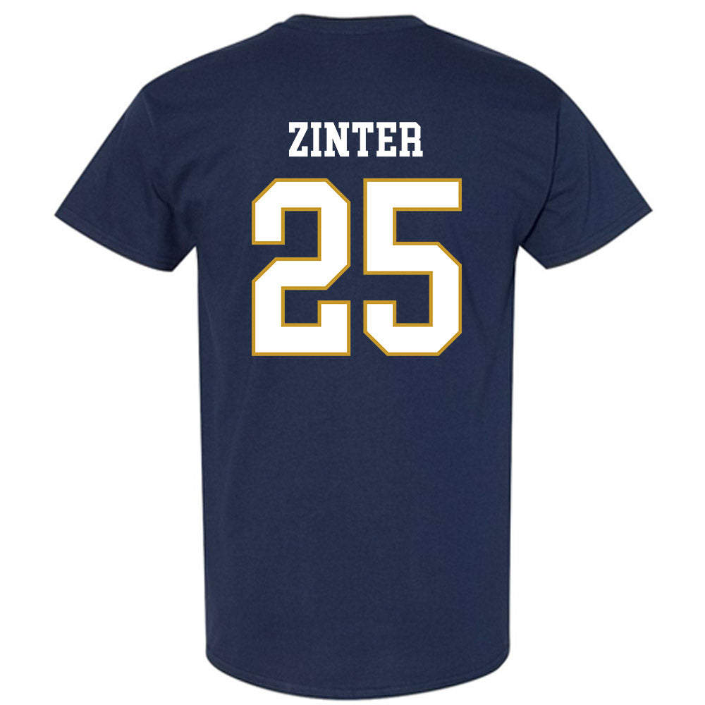 Notre Dame - NCAA Football : Preston Zinter - Classic Fashion Shersey T-Shirt-1