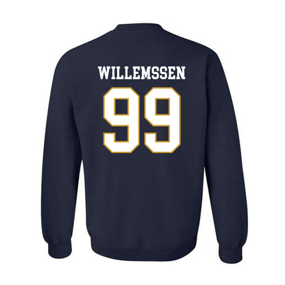Notre Dame - NCAA Softball : Christina Willemssen - Classic Fashion Shersey Crewneck Sweatshirt-1