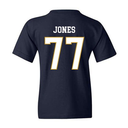Notre Dame - NCAA Football : Peter Jones - Classic Fashion Shersey Youth T-Shirt-1